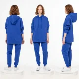 Худи унисекс H2, синее - фото 3