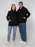 Худи унисекс с карманом на груди Chest Pocket, черное - фото 15