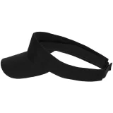 Козырек Active, черный с белым кантом - фото 2