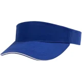 Козырек Active, ярко-синий с белым кантом - фото 8