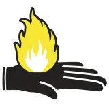 Краги сварочные усиленные с огнестойкой нитью Kevlar® TER300 DeltaPlus - фото 5