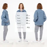 Куртка джинсовая O2, голубая - фото 6