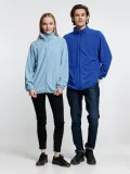 Куртка флисовая унисекс Fliska, голубая - фото 15