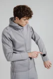 Куртка с капюшоном унисекс Begi, серая - фото 10