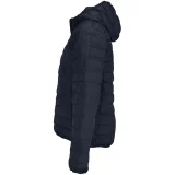 Куртка с капюшоном женская Stream Women, темно-синяя - фото 3