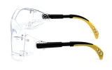 Очки защитные открытые поликарбонатные ЕЛАНПЛАСТ ПРАКТИК прозрачные KN (ОЧК301KN) - фото 4