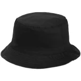 Панама Summer двусторонняя, черная с серым - фото 2