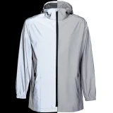 Парка Manifest из светоотражающей ткани, серая - фото 2