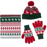 Перчатки Mirakler, красные с зеленым - фото 3