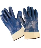 Перчатки нитриловые, крага, полное покрытие - фото 2