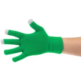 Перчатки сенсорные Urban Flow, зеленые - фото 3