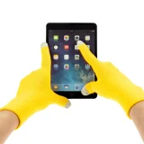 Перчатки сенсорные Urban Flow, желтые - фото 4