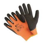 Перчатки зимние махровые с текстурированным латексным покрытием - фото 2