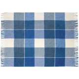 Плед Edinburgh, голубой 140х200 см - фото 5