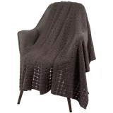 Плед Exquisito, коричневый 125х180 см - фото 1