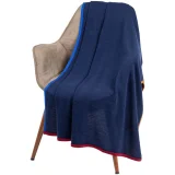 Плед Frontier, темно-синий 105х165 см - фото 1