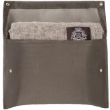 Плед Grasse, бежево-серый 130х170 см - фото 12