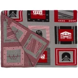 Плед Industry, железные дороги 100х165 см - фото 3