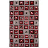 Плед Industry, железные дороги 100х165 см - фото 4