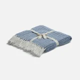 Плед Landour, синий 130x160 см - фото 1