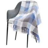 Плед London, синий 140х200 см - фото 2