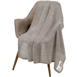 Плед Medley, бежево-серый 130х170 см - фото 15