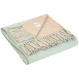 Плед Mumbai Duo, голубой 120х180 см - фото 2