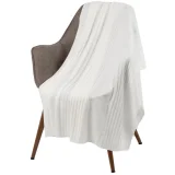 Плед Pail Tint, молочный 110х170 см - фото 6