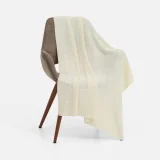 Плед Quadrisma, белый (молочный) 90x160 см - фото 1