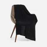 Плед Quadrisma, черный 90x160 см - фото 1