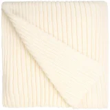 Плед Quill, белый (молочный) 110x170 см - фото 2