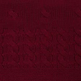 Плед Reframe, бордовый - фото 3