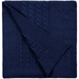 Плед Reframe, темно-синий (сапфир) - фото 1