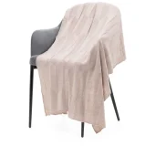 Плед Rombus, бежевый меланж 110x170 см - фото 1