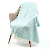 Плед Sagunt, мятный 140х200 см - фото 4