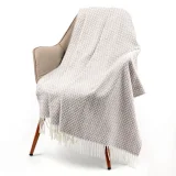 Плед Sagunt, песочный 140х200 см - фото 4