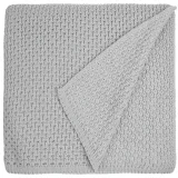 Плед Serenita, светло-серый 110х170 см - фото 1