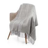 Плед «Шамони», серый 140х200 см - фото 1