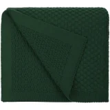 Плед Sheerness, темно-зеленый 110х160 см - фото 1