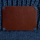 Плед Shirr, синий (деним) 125х170 см - фото 5