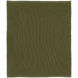 Плед Shirr, зеленый (оливковый) 125х170 см - фото 6