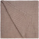 Плед Slumberland, бежевый меланж 120х170 см - фото 2