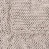 Плед Snippet, бежевый меланж 120х180см - фото 4