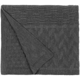 Плед Snippet, темно-серый 120х180см - фото 3