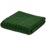 Плед Snippet, темно-зеленый 120х180см - фото 5