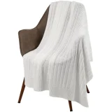 Плед Termoment, молочный 110х170 см - фото 2