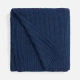 Плед Termoment, синий меланж 110х170 см - фото 1