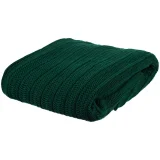 Плед Termoment, темно-зеленый 110х170 см - фото 5