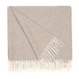 Плед «Тренто», бежевый 140х200 см - фото 1