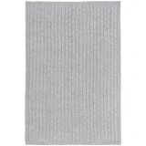 Плед Trenza, светло-серый 110х170 см - фото 4